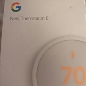 Google Nest Thermostat . New in box